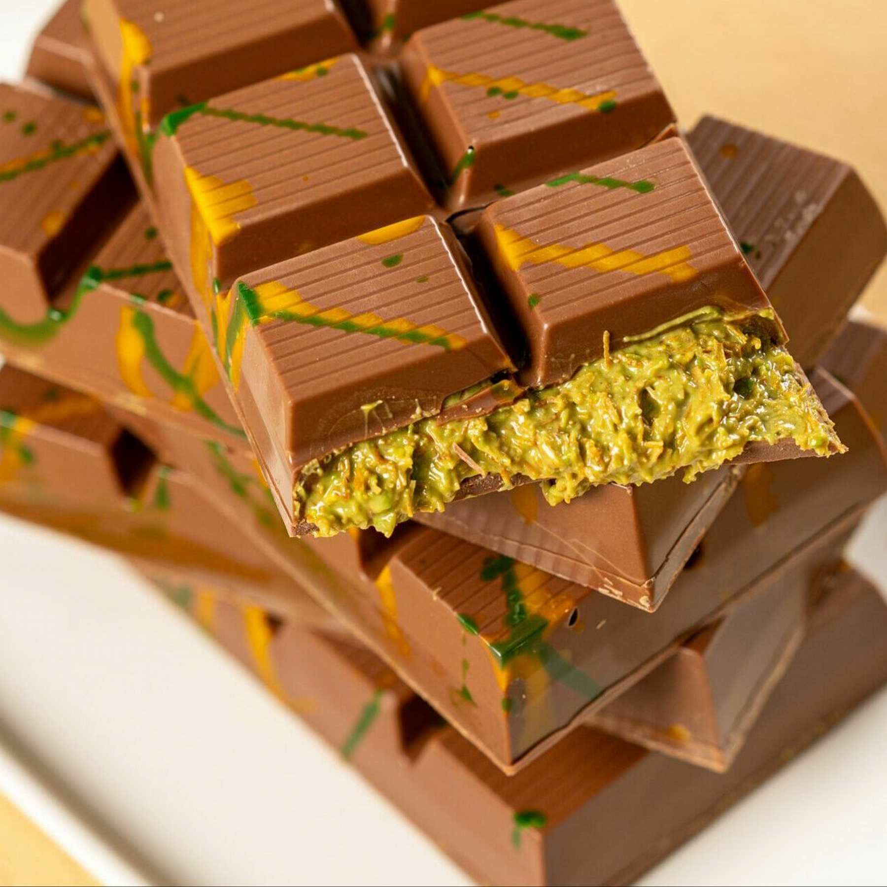 Dubai Chocolate Bar at Krispy's Halal in Chicago Ridge