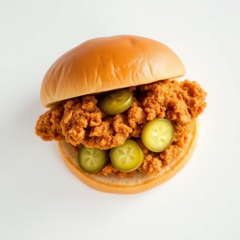 Signature halal chicken sandwich